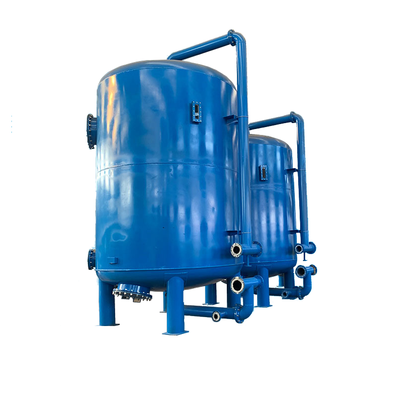 碳鋼襯膠反沖洗多介質過濾器